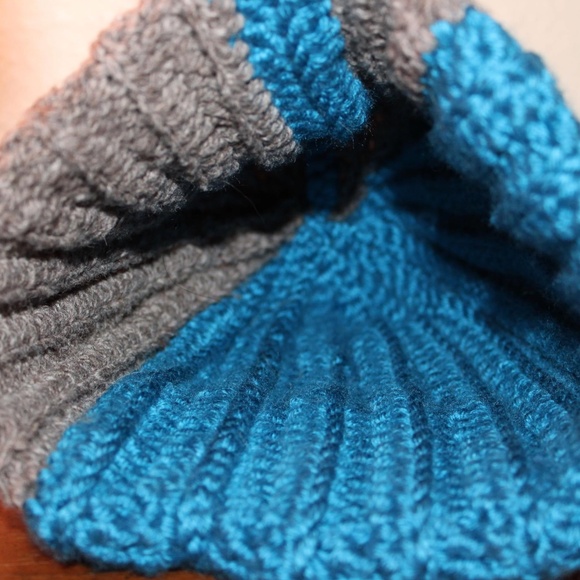 Hand-Crocheted Ribbed Beanies - Eco-Friendly & Cozy- Made with Recycled Material - Picture 5 of 5